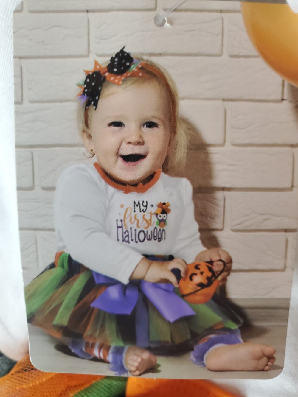 Baby Essentials 6M 4 Piece "My First Halloween" Set, NWT